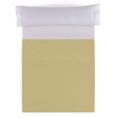 Sand colored top sheet - 105 cm bed.