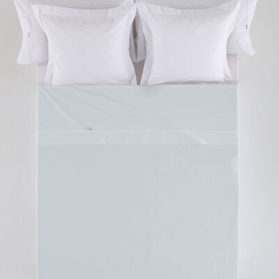 DRAPS DE COMPTOIR couleur Perle - Lit 180 100% coton - 200 fils. Poids : 125