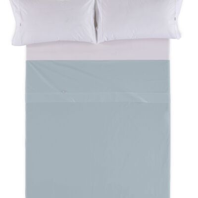 SABANA ENCIMERA color plata - Cama de 105 100% algodón - 144 hilos. Gramage: 115