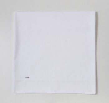 Drap COMPTOIR Blanc - Lit 135/140 50% coton / 50% polyester - 144 fils. Poids : 115 2