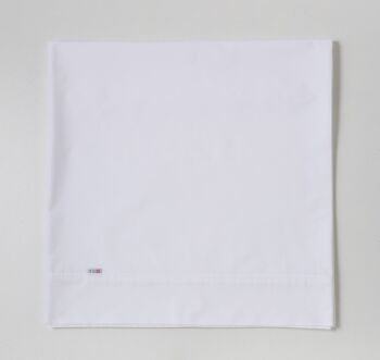 Drap COMPTOIR Blanc - Lit 180 50% coton / 50% polyester - 144 fils. Poids : 115 2