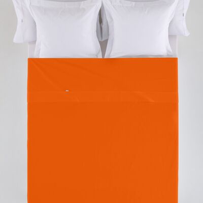 Drap TOP SHEET kaki - Lit de 105 50% coton / 50% polyester - 144 fils. Poids : 115