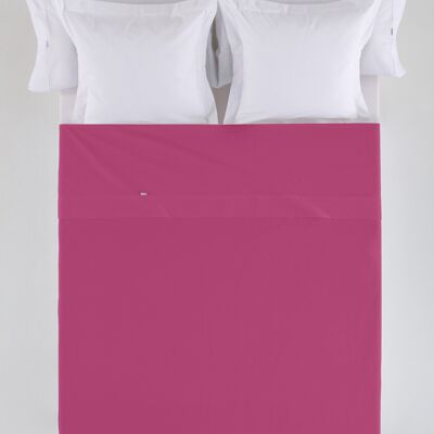 Drap COMPTOIR Fuchsia - Lit de 105 50% coton / 50% polyester - 144 fils. Poids : 115