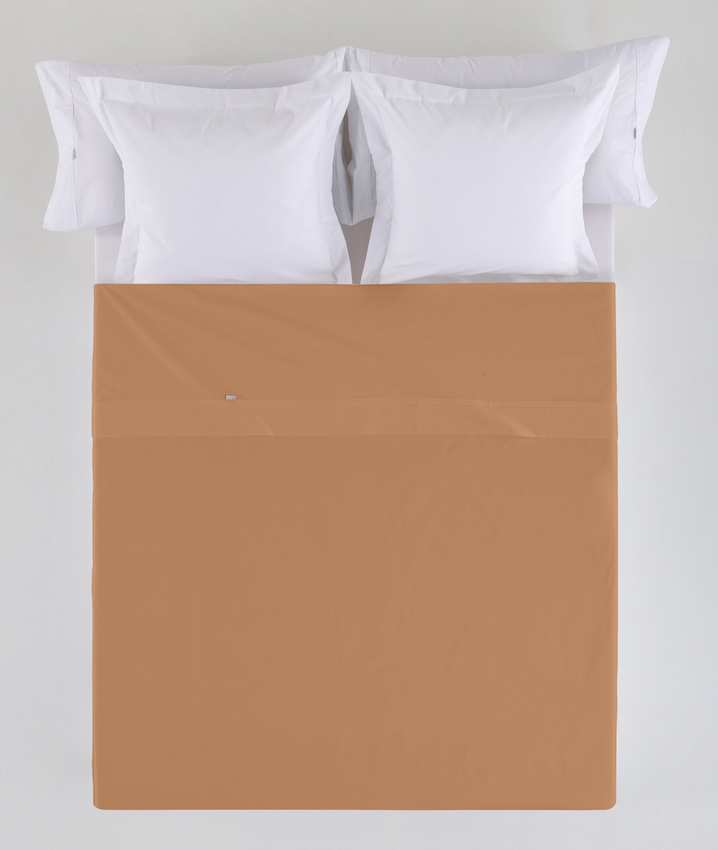 Lenzuolo COUNTER SHEET marrone - 180 letto 50% cotone / 50% poliestere - 144 fili. Peso: 115