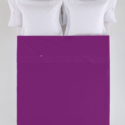 Drap COMPTOIR violet - Lit 90 50% coton / 50% polyester - 144 fils. Poids : 115