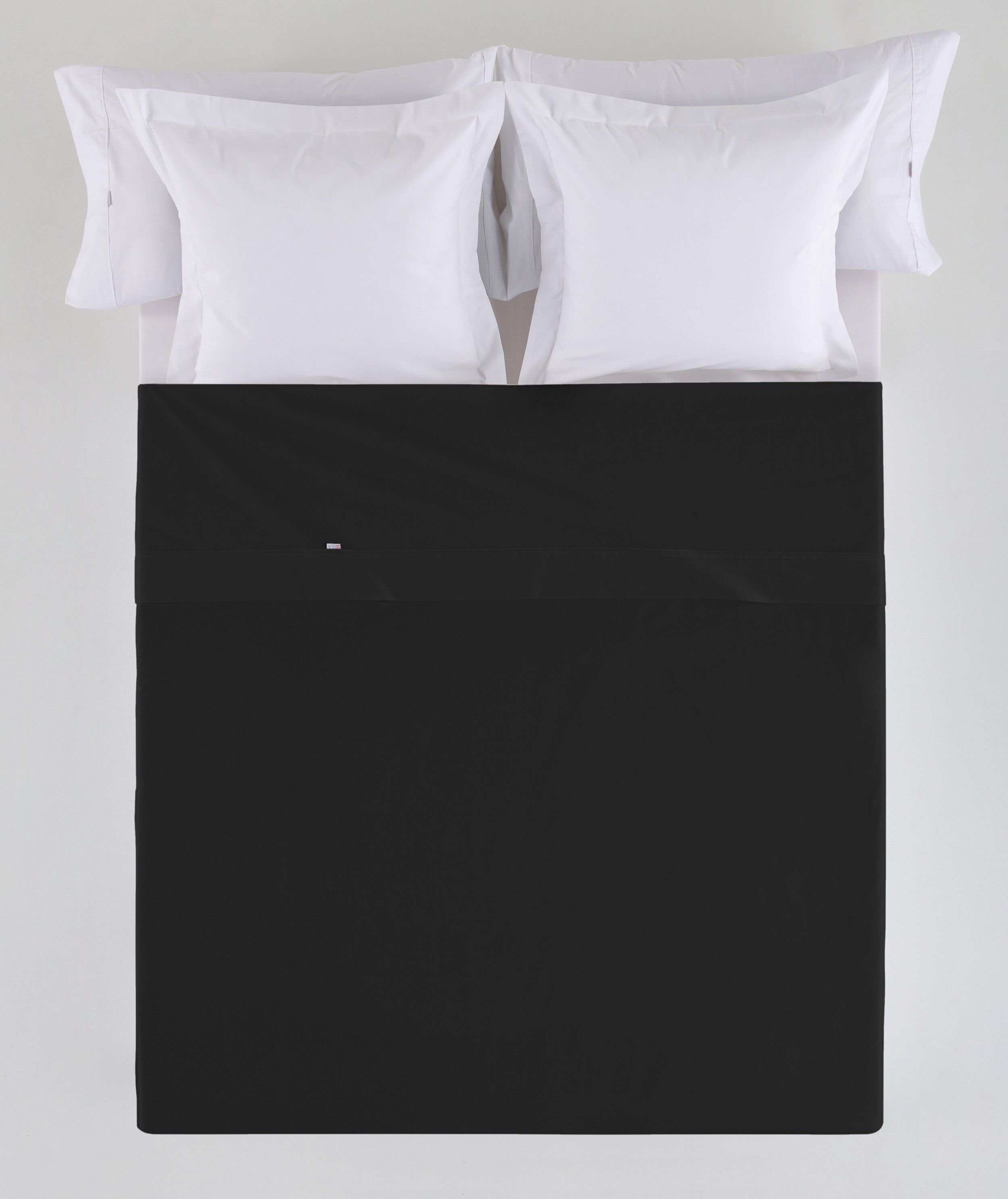 Lenzuolo COUNTER SHEET nero - 105 letto 50% cotone / 50% poliestere - 144 fili. Peso: 115