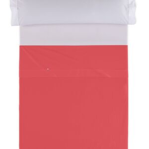 Drap COMPTOIR Rouge - Lit 150/160 50% coton / 50% polyester - 144 fils. Poids : 115