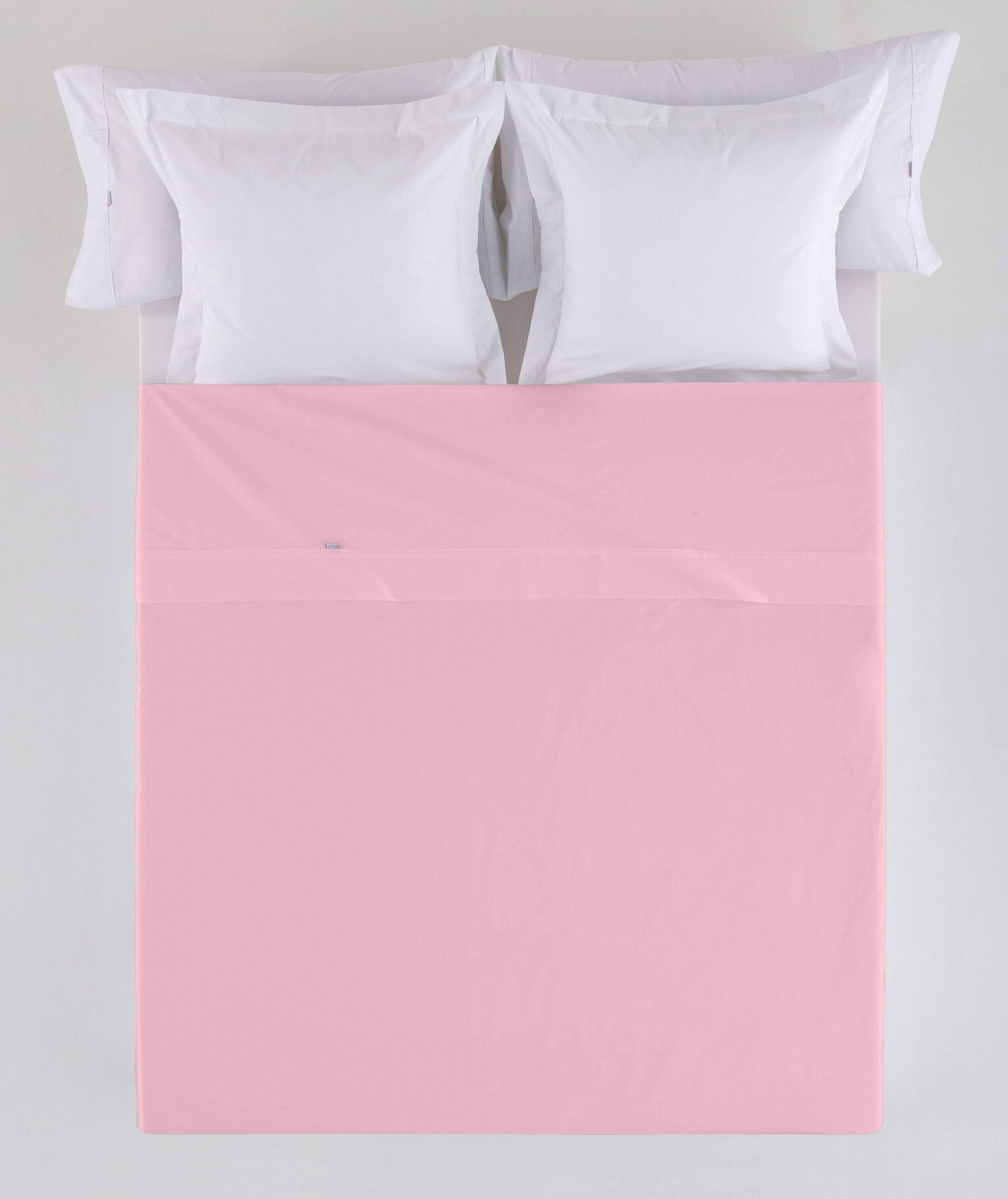 Lenzuolo COUNTER SHEET rosa - Letto in 105 50% cotone / 50% poliestere - 144 fili. Peso: 115