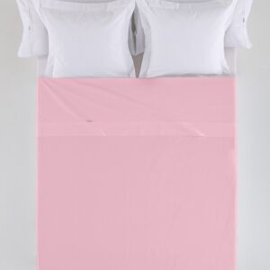 Drap COMPTOIR Rose - Lit 90 50% coton / 50% polyester - 144 fils. Poids : 115