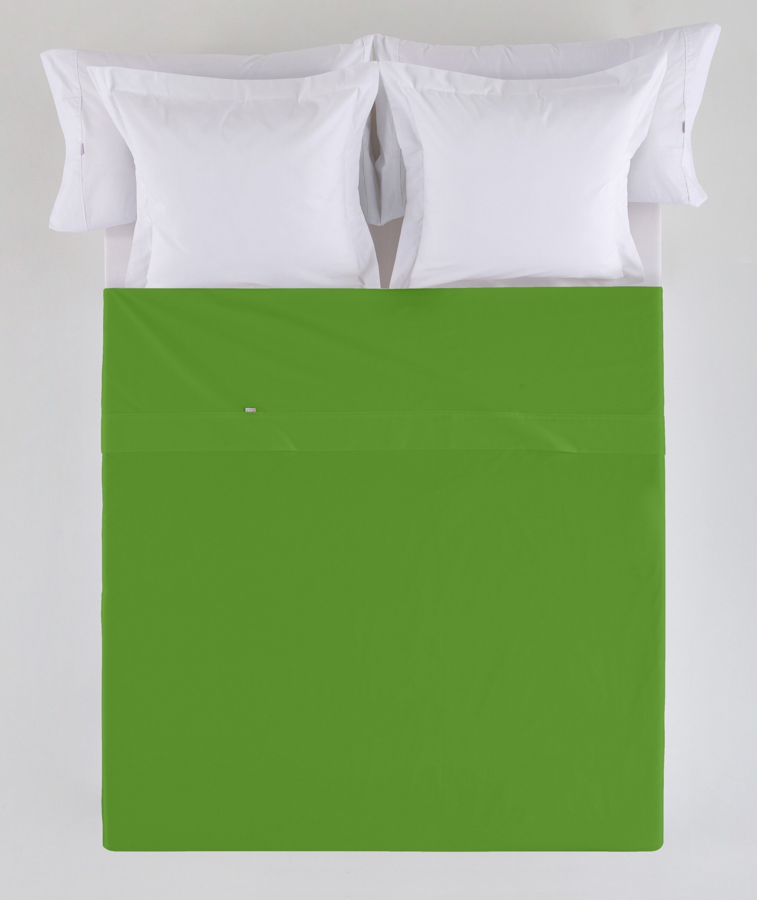 Lenzuolo COUNTER SHEET verde - 90 letto 50% cotone / 50% poliestere - 144 fili. Peso: 115