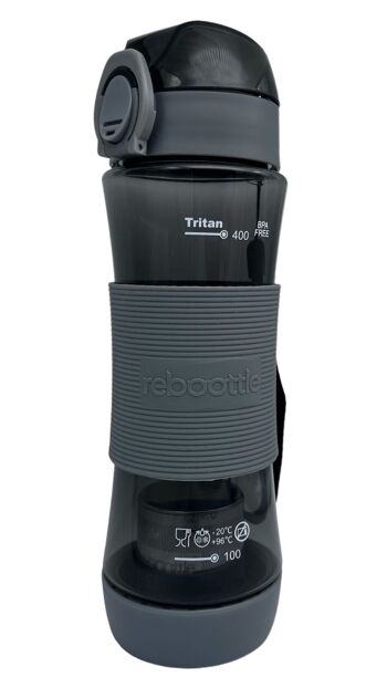 reboottle® THÉ NOIR - Botella para infusiones & más 1