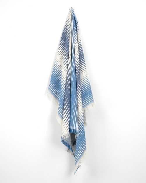 Fouta Ibiza azul