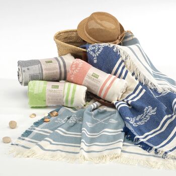 Fouta Maca aqua 2