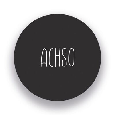 Sticker "ACHSO"