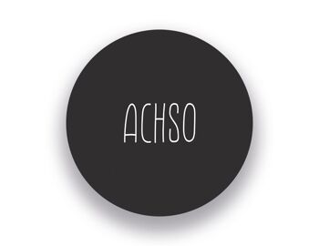 Autocollant "ACHSO" 1