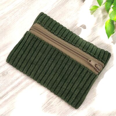 XS pouch, khaki "corduroy"