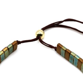 Vintage Sage - Bracelet Tila vintage en vert sauge 3