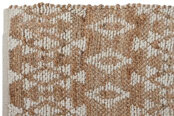 TAPIS COTON JUTE 120X180X1 2000 RÉVERSIBLE TX210120 2