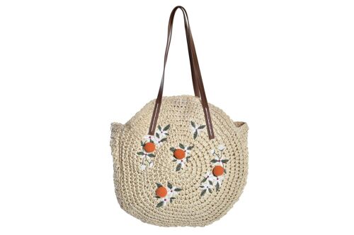 BOLSO ALGODON PU 40X15X40 NATURAL BO196177