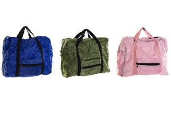 SAC POLYESTER 45X15X33 VOYAGE PLIANT 3 ASSORTIMENTS. BO177032 1