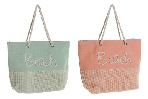 BOLSO POLIESTER ALGODON 52X14X38 BEACH 2 SURT. BO204095