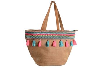 SAC JUTE COTON 58X19X63 NATUREL BO206566 1