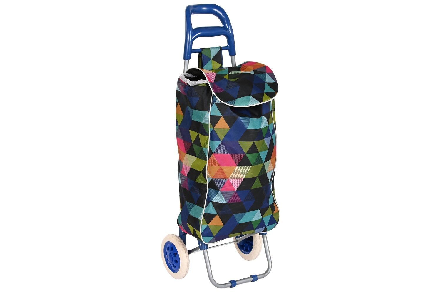 CARRELLO SPESA METALLO POLIESTERE 34X28X96 37L BO210669