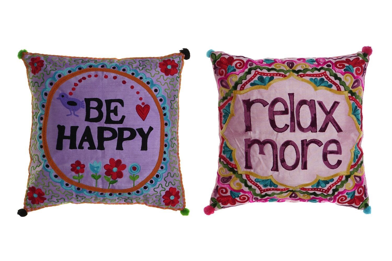 BAUMWOLLKISSEN 40X10X40 440 GR, RELAX 2 SURT. TX208257