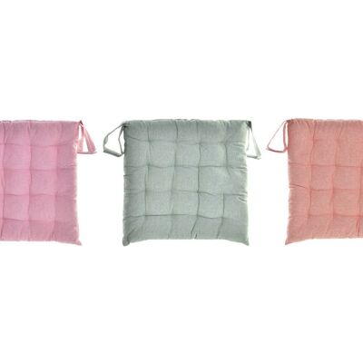 COTTON CUSHION 40X40X4 630 GR 3 ASSORTMENTS. TX197005