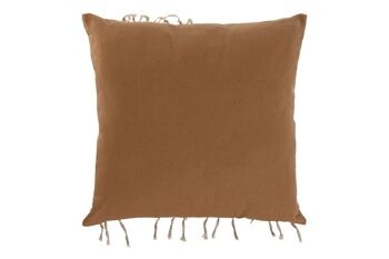 COUSSIN COTON 45X45 420 GR, APPLICATIONS MOUTARDE TX213472 5