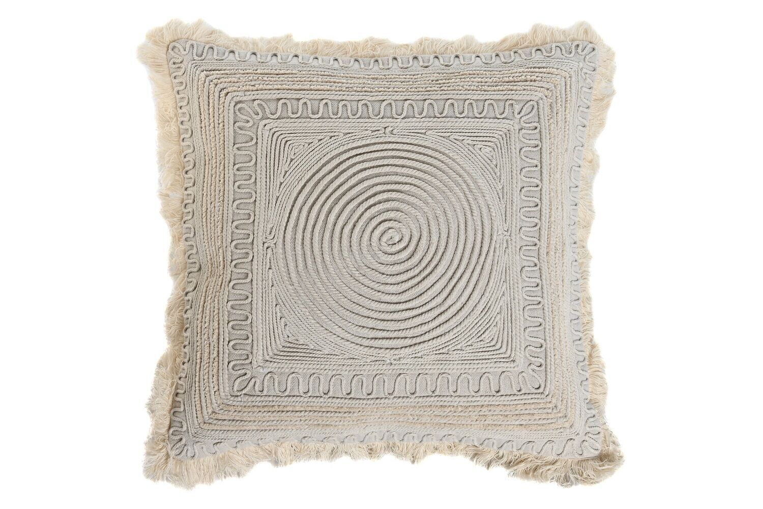 CUSCINO IN COTONE 45X45 684GR RICAMO A MANO TX213358