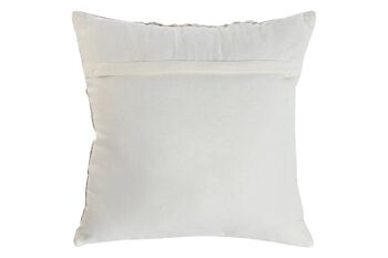 COUSSIN COTON 45X45 686 GR, BRODERIE MAIN BLANC TX213372 5