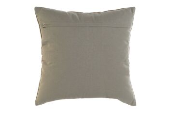 COUSSIN EN COTON 45X8X45 450 GR, BRODERIE MULTICOLORE TX208836 3