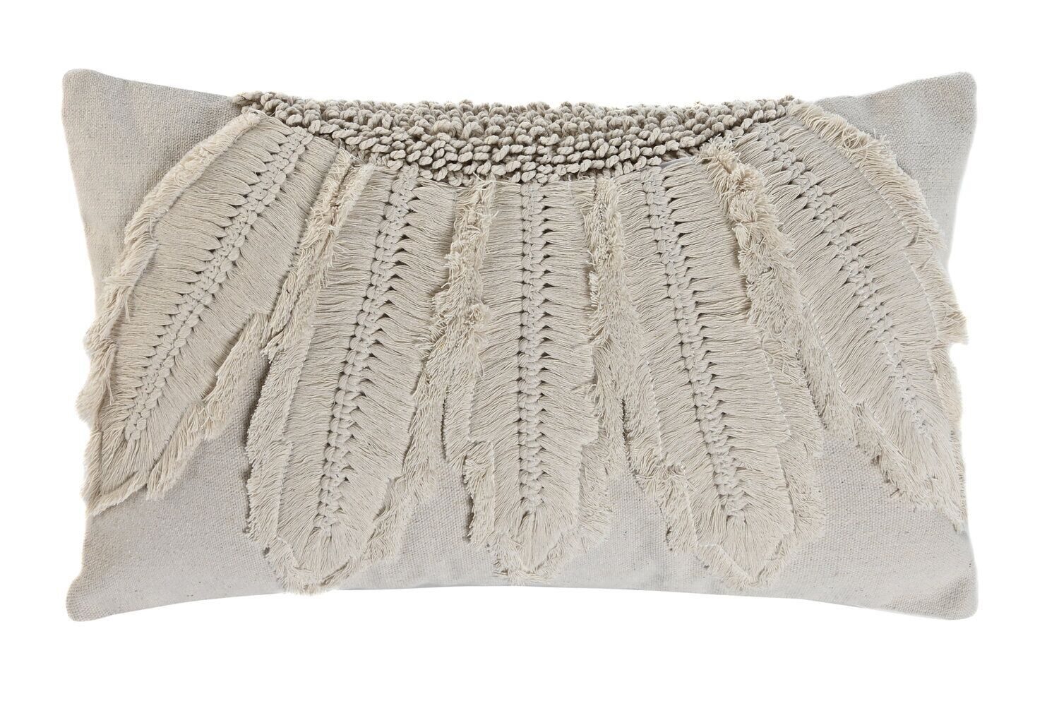 CUSCINO IN COTONE 50X30 490 gr RICAMO A MANO TX213357