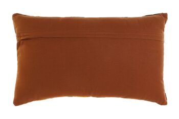 COUSSIN EN COTON 50X5X30 420 GR, BRODERIE MULTICOLORE TX208835 3