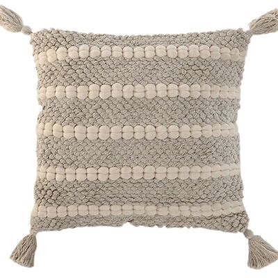 COUSSIN COTON JUTE 45X45 1,52 KG FAIT MAIN TX213619