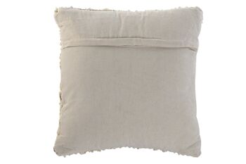 COUSSIN EN JUTE COTON 45X45 978 GR, FAIT MAIN TX213611 4