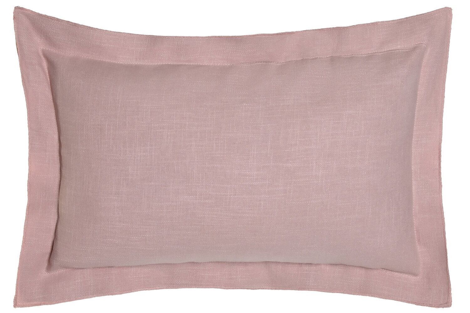 CUSCINO IN LINO 50X30 380 GR, CON FRANGE MALVA TX213505