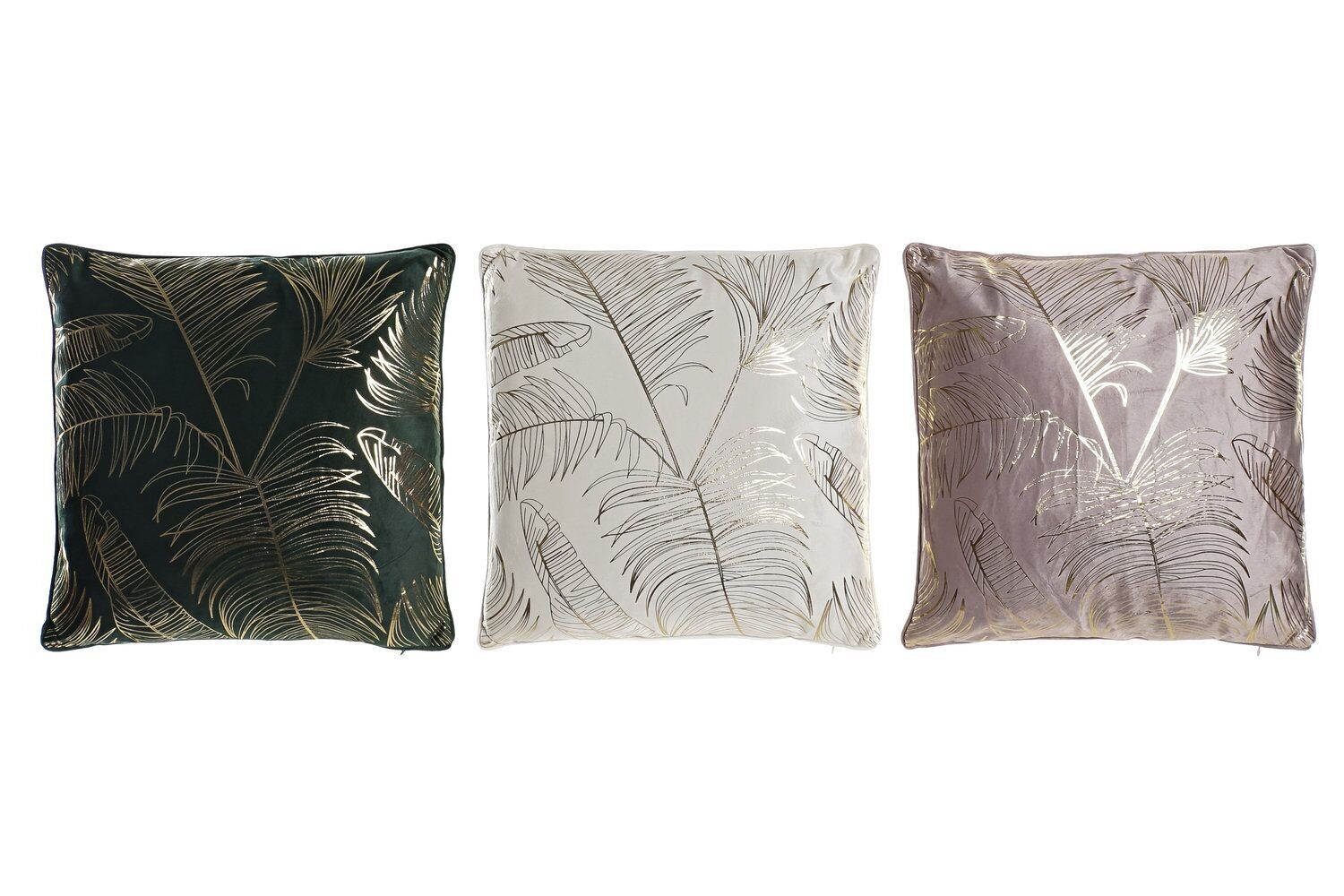 CUSCINO POLIESTERE 45X10X45 400 GR. FOGLI 3 ASSORTIMENTI. TX195081