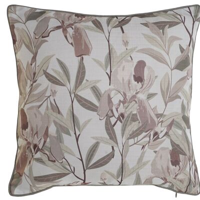 COUSSIN POLYESTER 45X10X45 FEUILLES IMPRIMÉ MULTICOLORE TX210324