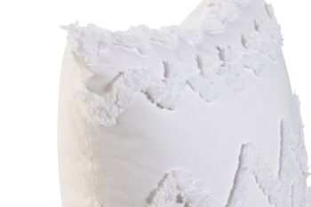 COUSSIN POLYESTER 45X45 420 GR, BLANC TX213578 2