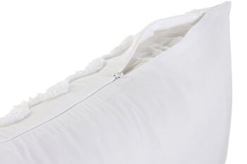 COUSSIN POLYESTER 45X45 420 GR, BLANC TX213578 4