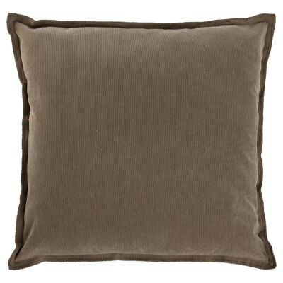 COUSSIN POLYESTER 45X45 420 GR, VELOURS CÔTELÉ VERT TX213480