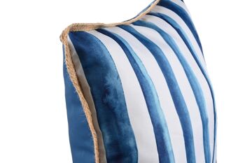 COUSSIN POLYESTER 45X45 420 GR IMPERMÉABLE BLEU TX213547 2