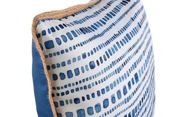 COUSSIN POLYESTER 45X45 420 GR IMPERMÉABLE BLEU TX213548 2