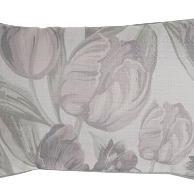 COUSSIN POLYESTER 50X10X30 IMPRIMÉ TULIPES TX210322