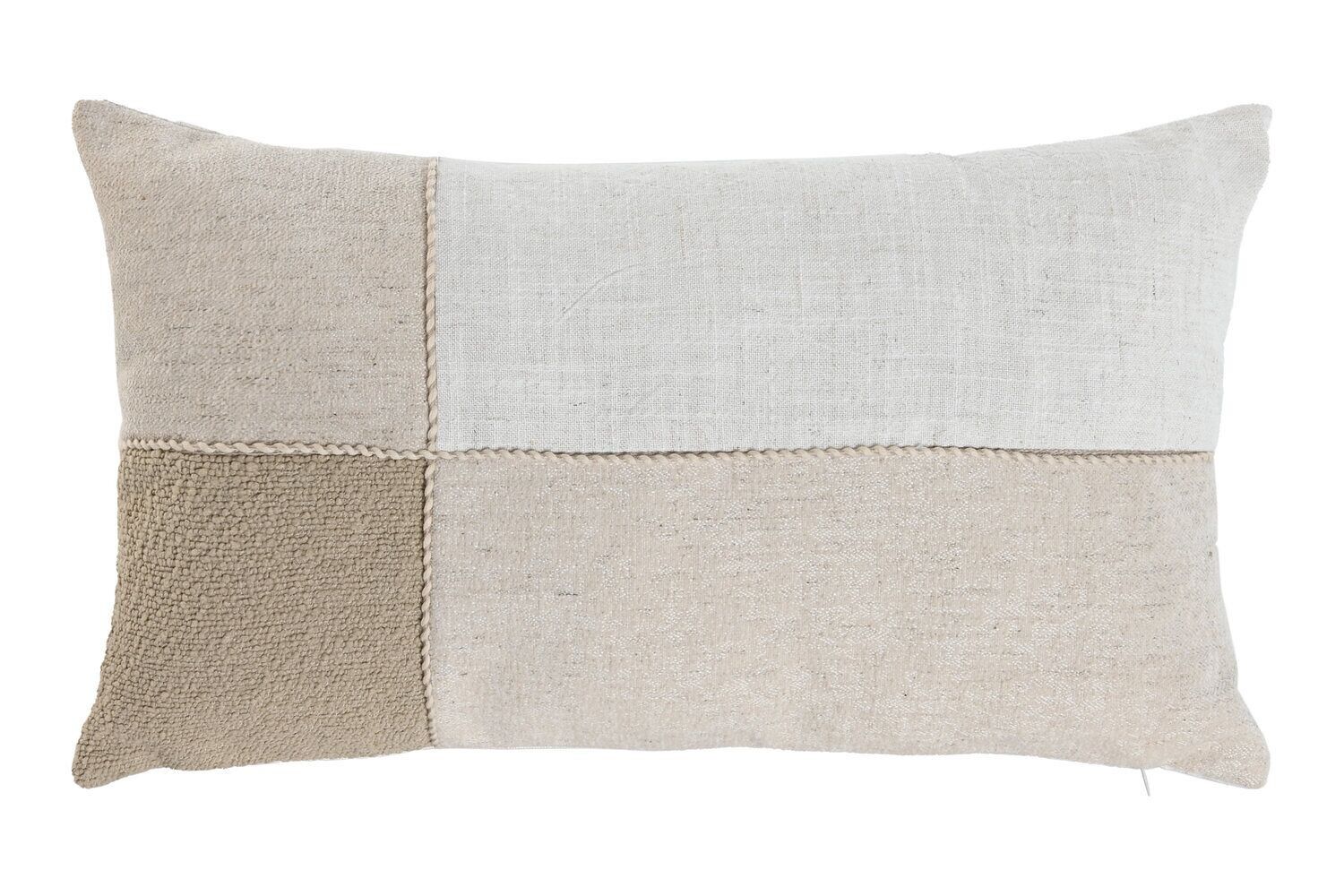 CUSCINO POLIESTERE 50X30 380 GR PATCHWORK TX213490