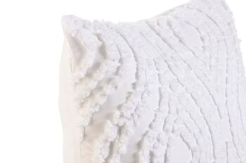 COUSSIN POLYESTER 60X60 700 GR, BLANC TX213572 2