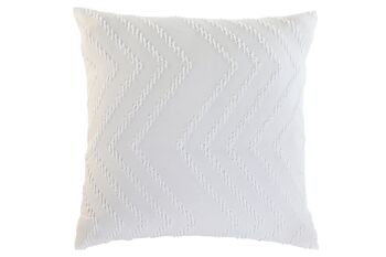 COUSSIN POLYESTER 60X60X60 700 GR. BRODERIE BLANCHE TX210252 1