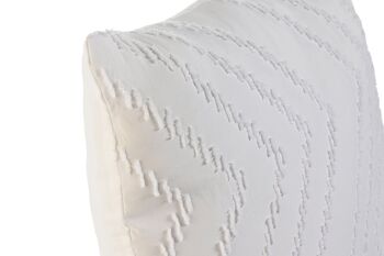 COUSSIN POLYESTER 60X60X60 700 GR. BRODERIE BLANCHE TX210252 2